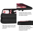 thumbnail image 4 of Pofeuu Love You Mom Print Laptop Carrying Case,13-15-Inch Laptop and Tablet, Sleek Design, Durable and Water-Repellent Fabric, Business Casual or School-15 inch, 4 of 8