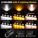 thumbnail image 3 of Auxbeam Faros LED de 4 Pulgadas 240W con Luz Antiniebla Ámbar y Blanca 6 Modos, 3 of 7