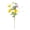 Yellow, variant on Butterfly Silk Cloth Simulation Flower, Ngxiha Silk Butterfly Artificial Flower for Home Decor, Faux Fabric Bloom for Floral Arrangement