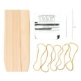 thumbnail image 2 of Mini Kit De Telar De Tejido, 12 Ganchos Tipo Speedweave Herramienta De Reparación De Bricolaje Portátil Multiusos Mejorar La Concentración Pequeña Máquina De Telar De Zurcir, 2 of 7
