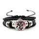 thumbnail image 4 of Figura de acción de anime Sonic Shadow, pulsera de cuero trenzado de metal, accesorios decorativos unisex, juguetes para niños, regalos de cumpleaños, 4 of 5