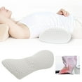 thumbnail image 1 of LPSSTORE Memory Foam Lumbar Pillow for Decompression Slow Lumbar Support Sofa Car Lumbar Support, 1 of 5