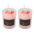 thumbnail image 1 of Juego de 2 velas de aromaterapia de soja, cera perfumada, regalo de cumpleaños para relajación, alivio del estrés, tipo B, fresa, 1 of 5