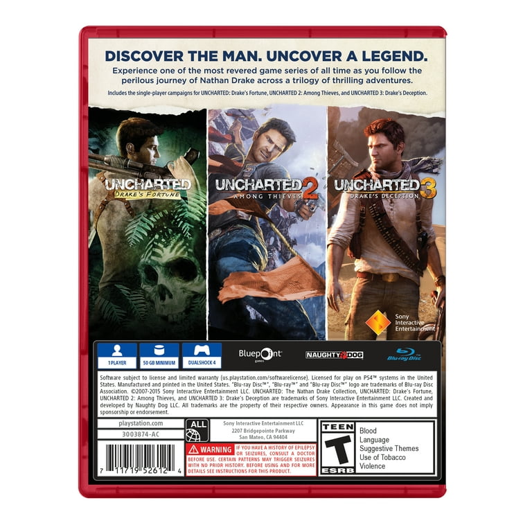 Uncharted: The Nathan Drake Collection - PlayStation 4