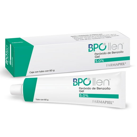 Gel Antiseborreico Bpollen 5% 60g Peróxido De Benzoilo