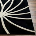 thumbnail image 5 of Mark&Day Wool Rugs, 8x8 Falher Modern Black Square Area Rug, Black White Carpet for Living Room, Bedroom or Kitchen (8' Square), 5 of 5