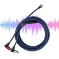 thumbnail image 4 of Câble Audio Robuste HiFi 3.5mm vers 2RCA Femelle, Angle de Création pour Téléphone Intelligent, 4 of 8