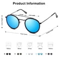 thumbnail image 4 of Gafas de Sol SOJOS Retro Vintage Redondas SJ1104 Polarizadas, 4 of 7