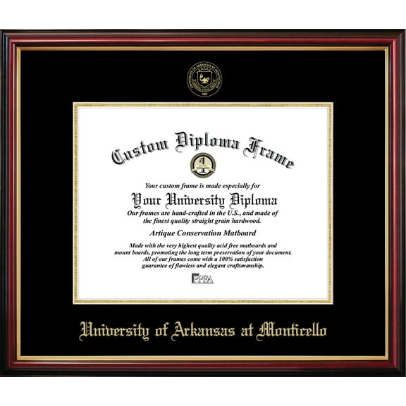 University of Arkansas at Monticello Petite Diploma Frame