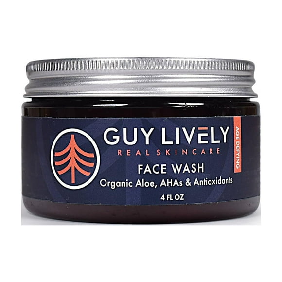 Face Wash Guy Lively Antienvejecimiento para hombres con aloe y antioxidantes