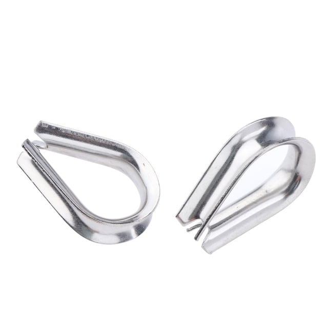 Dedal de acero inoxidable Yotijar material de Alambre de Protección 2 piezas