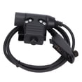 thumbnail image 1 of Pushto Talkfor Motorola, U94 PTT manos libres PTT Walkie Talkie adaptador de auricular estética elegante, 1 of 8