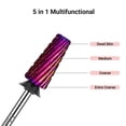 thumbnail image 3 of Brocas para uñas MelodySusie Professional 5 en 1 de carburo, 3 of 7