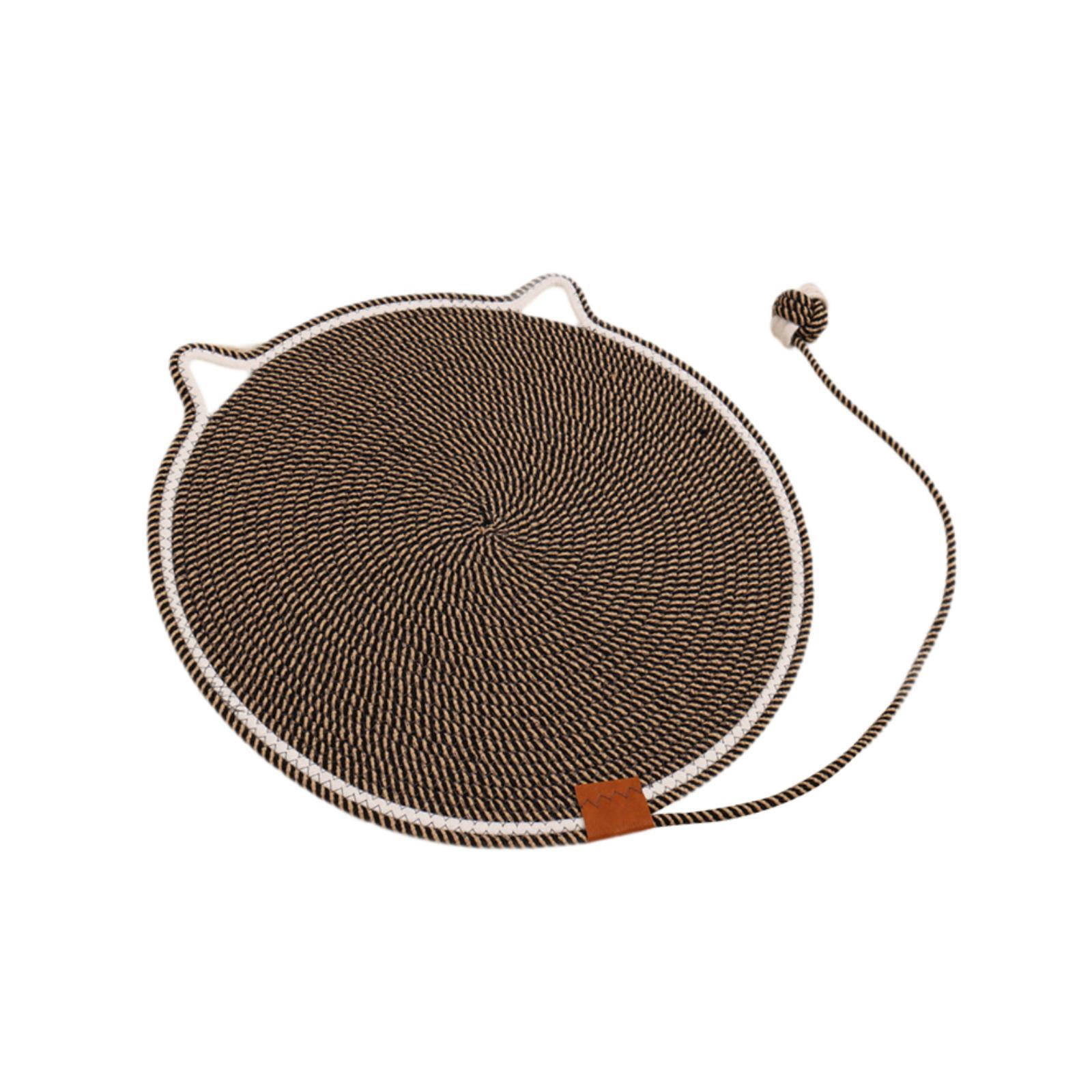 Bvdfgk Cat Scratch Mat Cat Scratch Pad Pet Supplies Grinding Claws Protecting Furniture coffee
