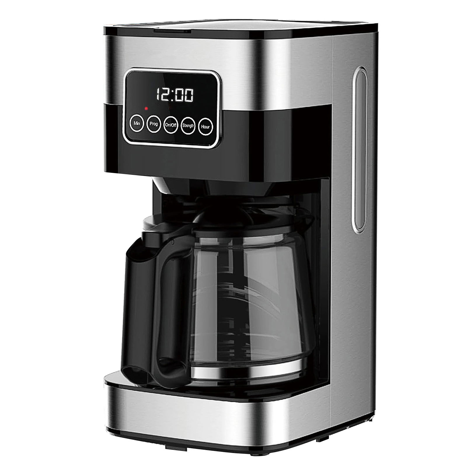 Details about   Programmable Coffee Maker Automatic Drip 12 Cup Electric Appliance Black/Grey 