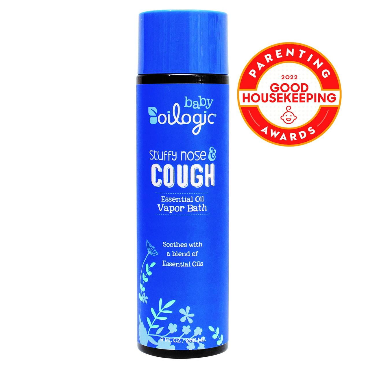Oilogic Stuffy Nose & Cough Baby Safe Essential Oil Vapor Bath, 9 fl oz