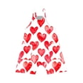thumbnail image 4 of Zpanxa Girls Shorts Polyester Spandex Print Pattern Sleeveless Overalls with Pockets 11-12 Years, 4 of 5