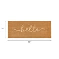thumbnail image 3 of Embossed Coir Door Mat Hello 18"X46", 3 of 3