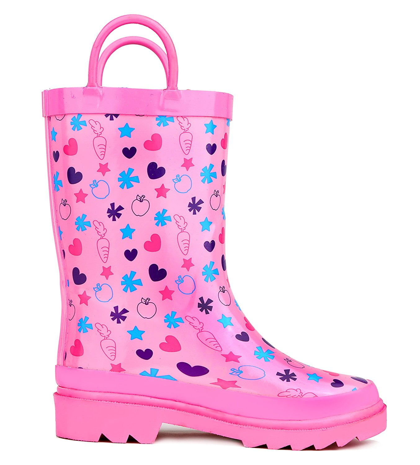 rain boots with bows on back