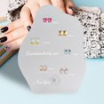 thumbnail image 3 of HILABEE Nail Art Display Board Irregular Shape Nail Showing Shelf for False Nail Tips 6 colors 02, 3 of 9