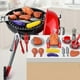 thumbnail image 3 of Sets Bbq Barbecue Grill Toy Accessories Children's Play Role Chef Simulation Bbq Suits Kitchen Performing Gift, 3 of 5