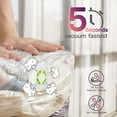 thumbnail image 3 of Elegear Cube Vacuum Storage Bag-4 Pack (2 Jumbo + 2 Medium) Extra Large Space Saver Bags, Large Capacity Clothing Storage Bags for Clothes Pillows Comforters Quilts Blankets, 3 of 8
