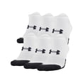 thumbnail image 1 of Calcetas Under Armour Performance Tech sin mostrar, 6 pares, blancas, 1 of 6