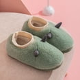thumbnail image 6 of QISIWOLE Winter Cotton Slippers Men Women Indoor Sharp Corner Warm Plush Shoes Outdoor Couple Cotton Slippers Savings !, 6 of 6