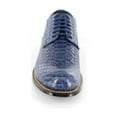 thumbnail image 7 of Stacy Adams Madison Anaconda Leather Men's Shoes Blue 00055-400, 7 of 7