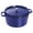 Dark Blue, variant on Staub Cast Iron 13.25-qt Round Cocotte - Grenadine