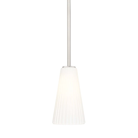Z-Lite 3043P6-Rod Farrell 6" Wide Mini Pendant - Nickel