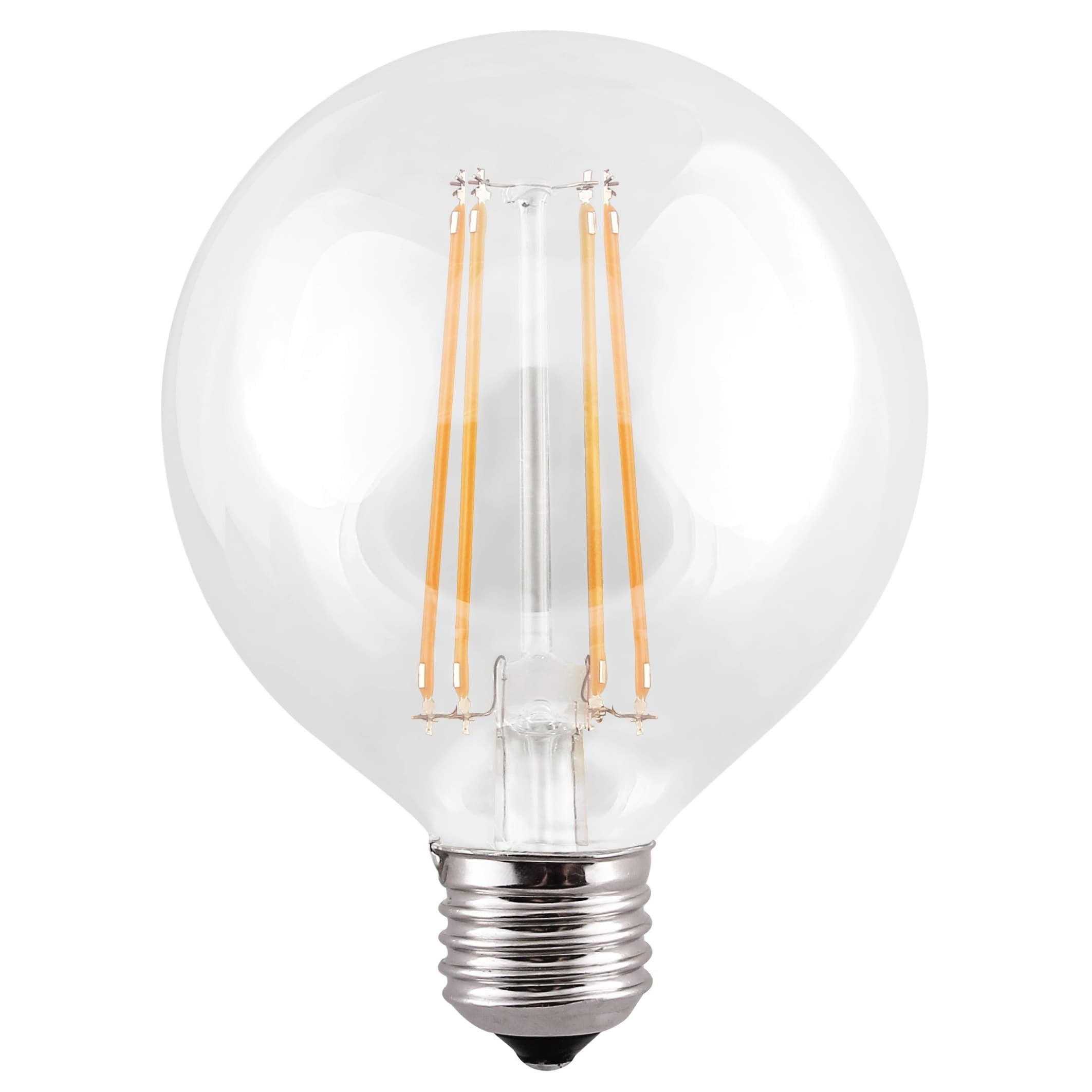 Goodlite G25 LED Light Bulb, 7W= 60Watt Equivalent 850 Lumens Clear