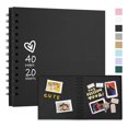 thumbnail image 4 of Dsscvnef 7x7 Inch DIY Scrapbook Album Hardcover Kraft Paper Memory Book for Photos Wedding Family Keepsake Handmade Craft Project, 4 of 4