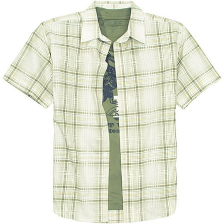 Faded Glory - Boy's 2-Piece Top, Desert Bronco