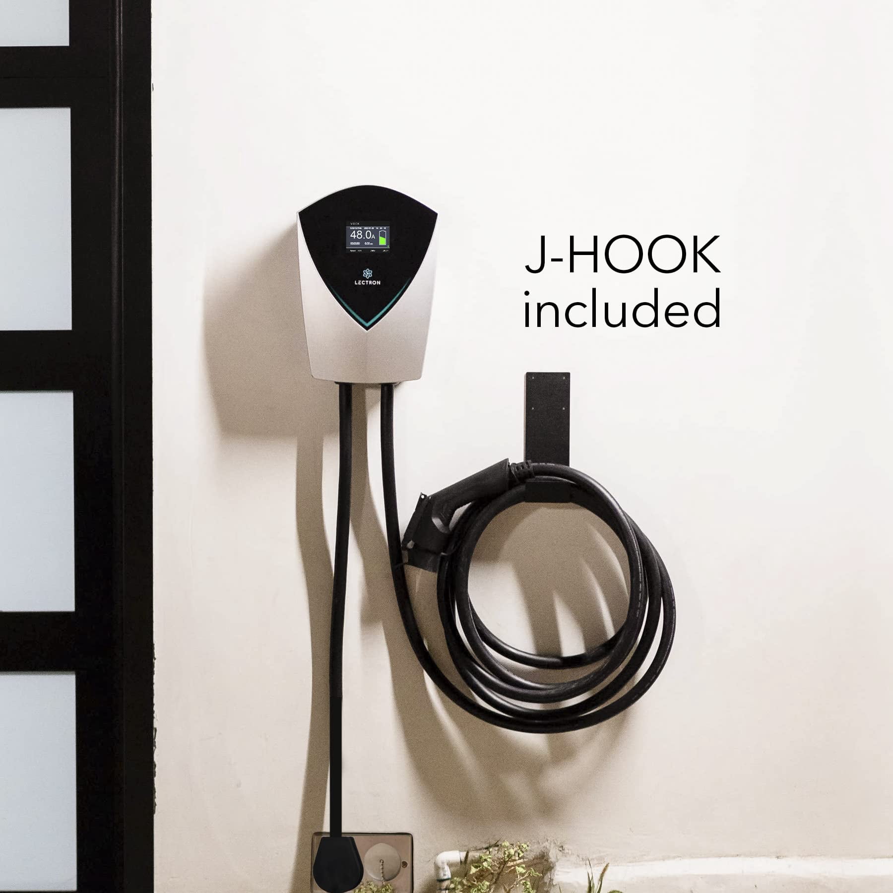 Lectron V-Box 48A Level 2 EV Charging Station (240V) for J1772 EVs