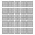 thumbnail image 4 of Disposable Hair Catcher For Bathroom Tub Hair Catcher Stickers Kitchen Use Grey Color Drain Protection 60Pack, 4 of 5