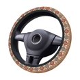thumbnail image 2 of Vsdgher Traditional Tribal Aztec Pattern Elastic Car Steering Wheel Cover,Car Wheel Cover Protector Car Accessory for Steering Wheel with a Diameter of 14.5"-15", 2 of 6