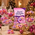 thumbnail image 5 of Sweet Creamy Delight Hard Candy 3 Bag Strawberry Peach & Blackberry Assorted Flavors Individually Wrapped 4 5 Oz Each, 5 of 8