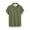 Army Green, variant on fatyb Mens Striped Shirts Summer Short Sleeve Button down Shirts Casual Vacation Beach Pocket Shirts