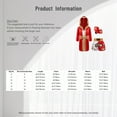 thumbnail image 5 of TiaoBug Kids Boys 3Pcs Boxing Satin Hooded Boxing Robes with Boxer Shorts Punching Sparring Gloves Set Burgundy&Yellow 10, 5 of 5