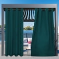 thumbnail image 3 of Cortina para Exterior Easy-Going 137x305 cm Impermeable Verde Azulado, 3 of 8