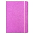 thumbnail image 4 of Pink Glitter Notebook, 8.3x5.7” 160 Lined Pages Glitter Never Peel Off Sparkle Journal A5 Hardcover Notebooks for Teens Women Writing Note Taking Office Work Gifts, 4 of 7