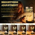 thumbnail image 4 of Candle Warmer Lamp with Timer, Farmhouse Dandelion Rustic Flower Barn Wooden Fence Non-slip Wireless Remote Control Wax Melts Warmer with 4 Bulbs for Home Office Dorm, Birthday Gifts for Women, 4 of 7