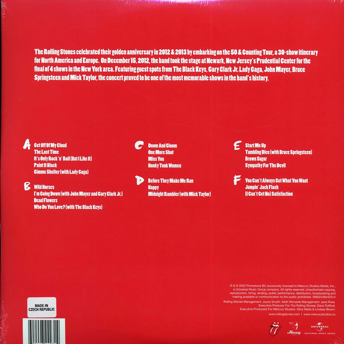 The Rolling Stones - GRRR Live! (Limited Edition, 180 Gram White Colored Vinyl) (3 Lp's) - Vinyl