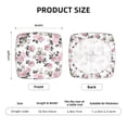 thumbnail image 6 of Balery Rose Flowers Stretch Couch Cushion Covers, Individual Sofa Cushion Covers, Soft Chair Sofa Seat Cushion Slipcover with Elastic Bottom Milk Silk-16.9in, 6 of 9