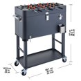 thumbnail image 3 of Trinity Foosball Table Cooler, Grey, 3 of 7