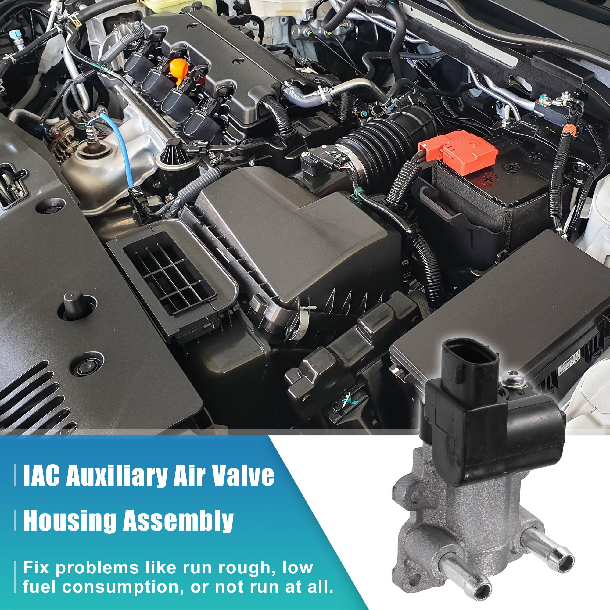 Unique Bargains 1 Pcs Car Idle Air Control Valve Replacement No.2227074400 for Toyota Camry 2000-2001 for Toyota Solara
