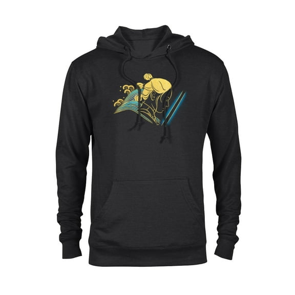 Star Wars Rey Artistic Portrait - Pullover Hoodie for Adults - Customized-Black