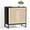 Black-R, variant on Glavbiku Black 2-Door Sideboard with Curve Line Door,Gold Handle - Living Room Accent Cabinet,31.4"L