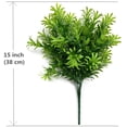 thumbnail image 5 of Artificial Hanging Vine, Sweet Potato Leaves Plastic Plants Greenery Faux Ivy Garland Fake Plant UV Resistant for Indoor Outdoor Garden Door Wall Baskets Wedding Party Table Decoration Red 4 Pcs, 5 of 5